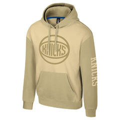 NBA - New York Knicks Stadium Essentials Unisex Rafters Burst Hoodie - Khaki