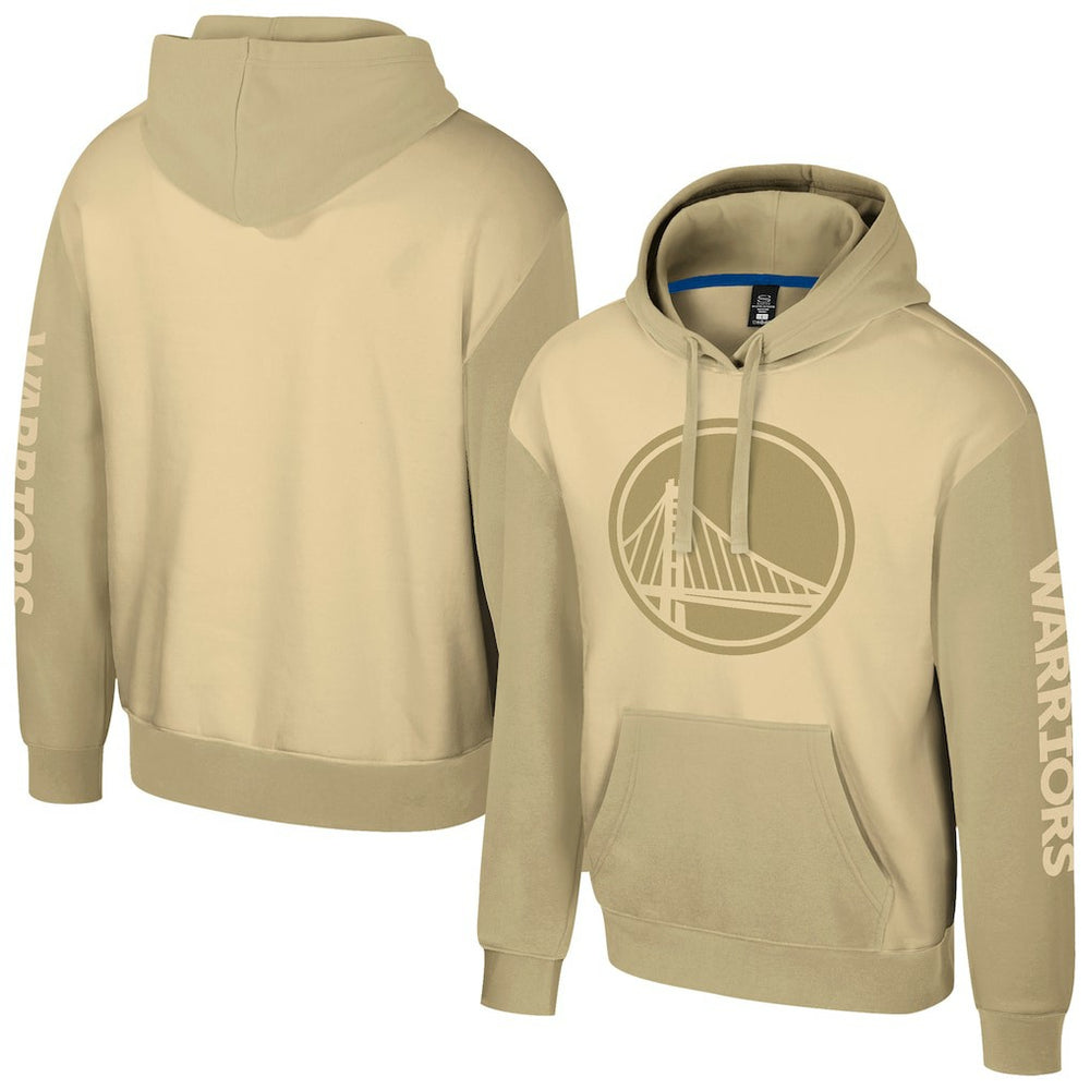 NBA - Golden State Warriors Stadium Essentials Unisex Rafters Burst Hoodie - Khaki