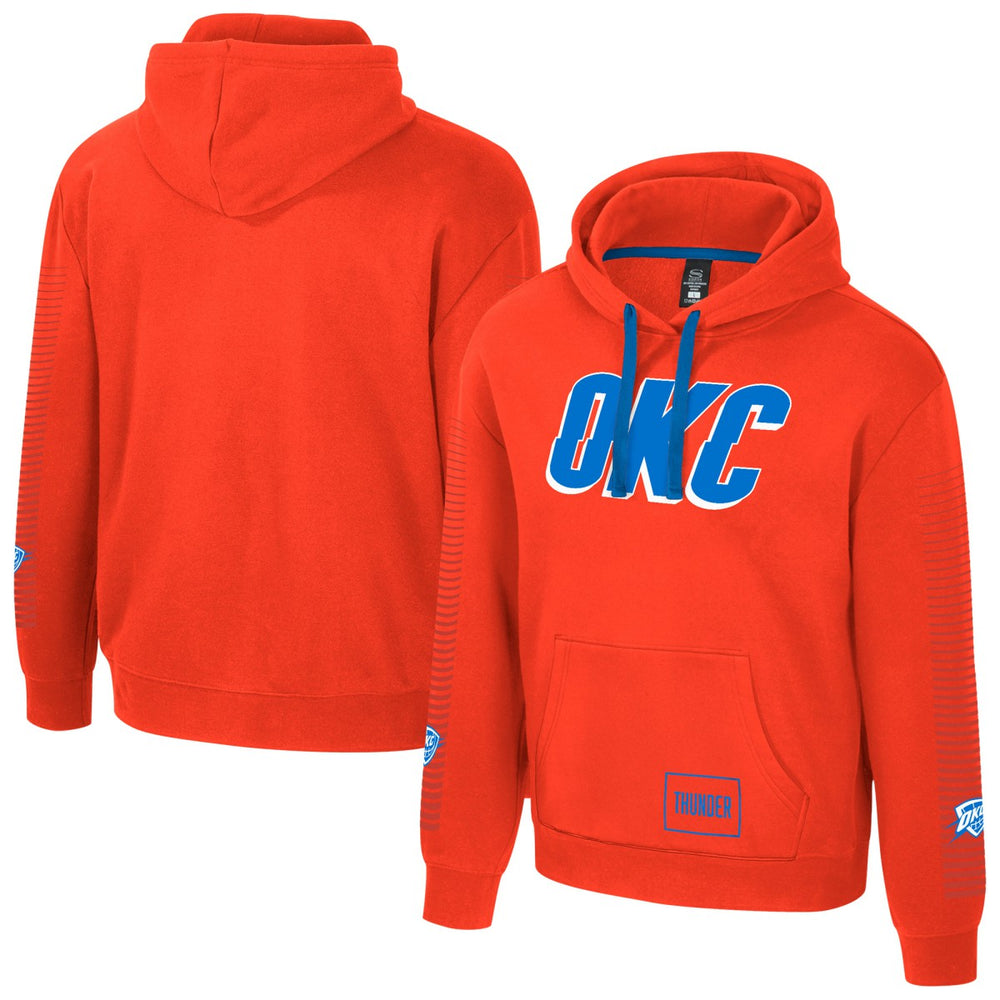 NBA - Oklahoma City Thunder Stadium Essentials Unisex City Star Hoodie - Orange