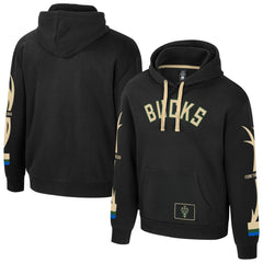NBA - Milwaukee Bucks Stadium Essentials Unisex City Star Hoodie - Black