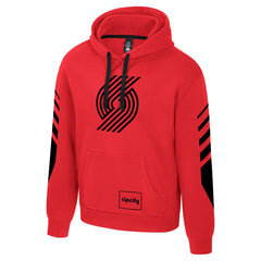 NBA - Portland Trail Blazers Stadium Essentials Unisex City Star Hoodie - Red