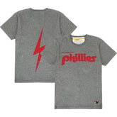 Philadelphia Phillies Aviator Nation x MLB Unisex Bolt Tri-Blend T-Shirt discount