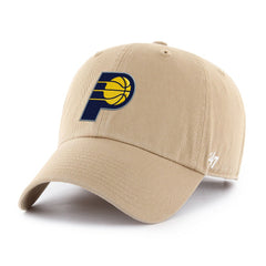 47 brand - Indiana Pacers '47 Primary Logo Clean Up Adjustable Hat - Khaki