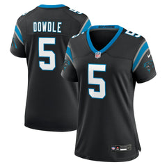 Rico Dowdle Carolina Panthers Women's Team Game Jersey Black - Nike