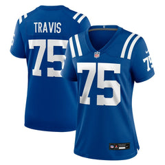 Jalen Travis Indianapolis Colts Women's Team Game Jersey Royal - Nike