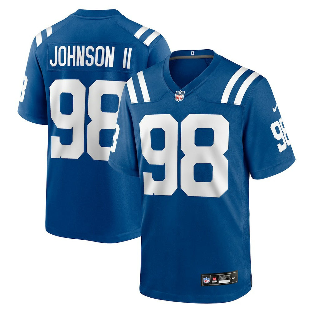Eric Johnson II Indianapolis Colts Team Game Jersey Royal - Nike