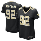 Davon Godchaux New Orleans Saints Women's Team Game Jersey Black - Nike