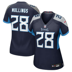 Kalel Mullings Tennessee Titans Women's Team Game Jersey Navy - Nike