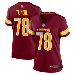 Laremy Tunsil Washington Commanders Women's Team Game Jersey Burgundy - Nike