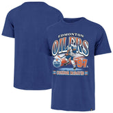 Connor McDavid Edmonton Oilers - '47 Franklin Player Name & Number T-Shirt Royal