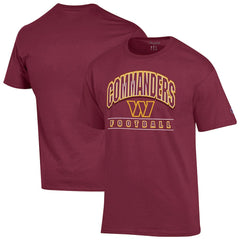 Washington Commanders Champion Football T-Shirt Burgundy - NFL