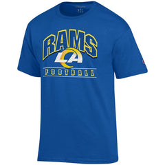 Los Angeles Rams Champion Football T-Shirt Royal - NFL