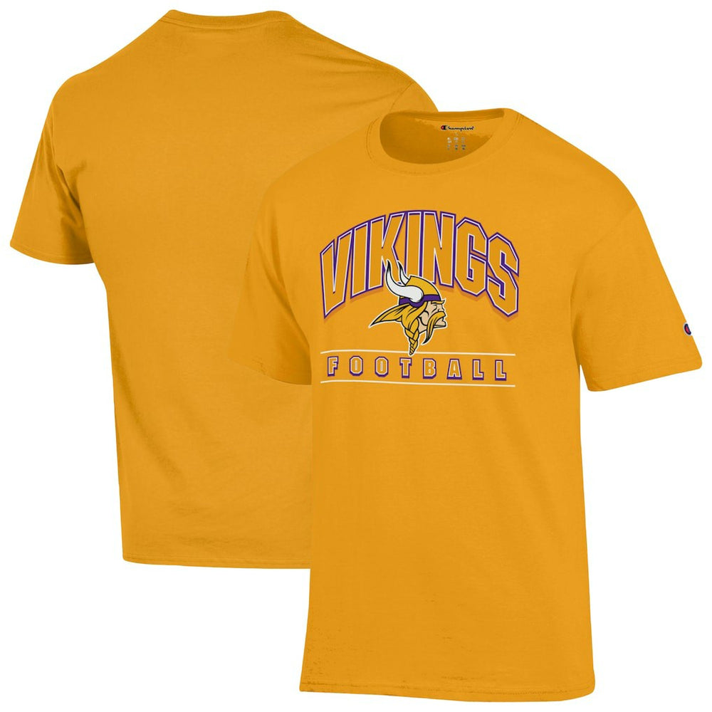 Minnesota Vikings Champion Football T-Shirt Gold - NFL