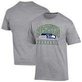 Seattle Seahawks Champion Football T-Shirt Heather Gray - NFL