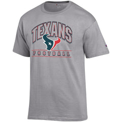 Houston Texans Champion Football T-Shirt Heather Gray - NFL