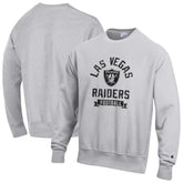 Las Vegas Raiders Champion Reverse Weave Fleece Pullover Sweatshirt Heather Gray - NFL