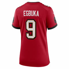 Emeka Egbuka Tampa Bay Buccaneers Women's 50th Season Team Game Jersey Red - Nike