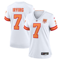 Bucky Irving '76 Tampa Bay Buccaneers Women's 50th Season Game Jersey White - Nike