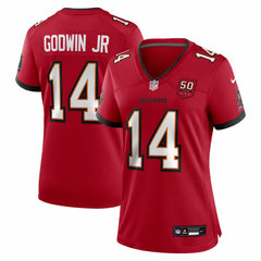 Chris Godwin Jr. Tampa Bay Buccaneers Women's 50th Season Team Game Jersey Red - Nike