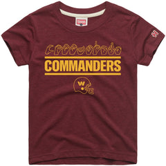 Washington Commanders Homage Youth Love Sign x ASL 2.0 Tri-Blend T-Shirt Burgundy - NFL