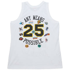 Mitchell & Ness - x NBA x AMP Mesh Tank Top - White