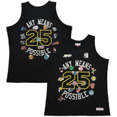 Mitchell & Ness - x NBA x AMP Mesh Tank Top - Black
