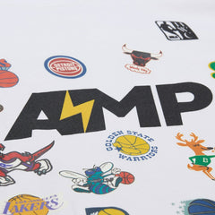 Mitchell & Ness - x NBA x AMP T-Shirt - White