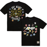 Mitchell & Ness - x NBA x AMP T-Shirt - Black