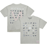 x NFL x Lil Wayne Carter VI T-Shirt Gray - Mitchell & Ness