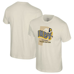 NBA - Indiana Pacers Stadium Essentials Unisex Greetings From T-Shirt - Natural
