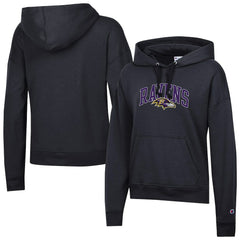 Baltimore Ravens Champion Women's Powerblend Hoodie Black - NFL