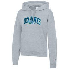 Seattle Seahawks Champion Women's Powerblend Hoodie Heather Gray - NFL