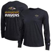 Baltimore Ravens Champion Women's Core Long-Sleeve T-Shirt Black - NFL