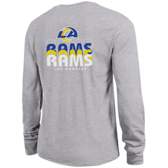 Los Angeles Rams Champion Women's Core Long-Sleeve T-Shirt Heather Gray - NFL