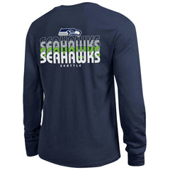 Seattle Seahawks Champion Women's Core Long-Sleeve T-Shirt College Navy - NFL