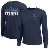 Tennessee Titans Champion Women's Core Long-Sleeve T-Shirt Navy - NFL