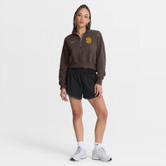 San Diego Padres Nike Women's Primetime Phoenix Fleece Half-Zip Sweatshirt On Sale