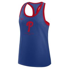 Philadelphia Phillies Nike Women's Tri-Blend Dri-FIT Racerback Tank Top discount