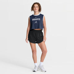 Atlanta Braves Nike Women's Primetime Loose Dri-FIT Cropped Tank Top Online