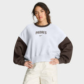 San Diego Padres Nike Women's Oversized High Hip Fleece Sweatshirt Sale