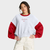 St. Louis Cardinals Nike Women's Oversized High Hip Fleece Sweatshirt On Sale