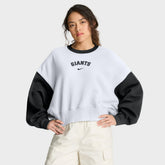 San Francisco Giants Nike Women's Oversized High Hip Fleece Sweatshirt On Sale