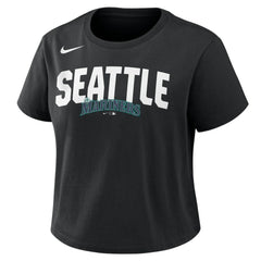 Seattle Mariners Nike Women's Mod Cropped T-Shirt Lifestyle