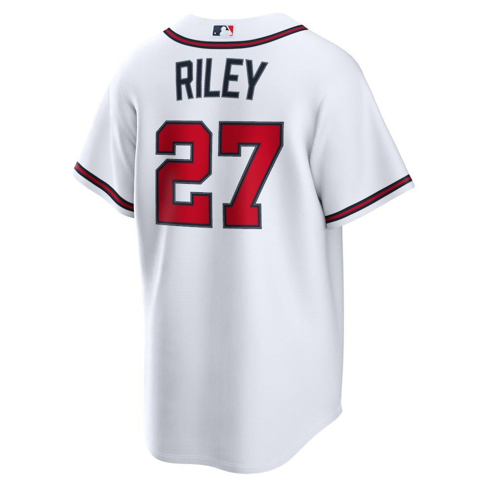 Austin Riley Atlanta Braves Nike Home Replica Jersey - White | MLB Jerseys
