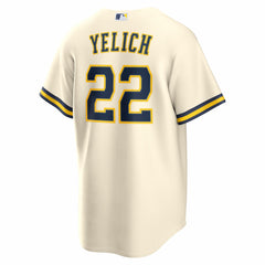 Christian Yelich Milwaukee Brewers Nike Home Replica Jersey Clearance