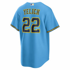 Christian Yelich Milwaukee Brewers Nike Road Replica Jersey On Sale