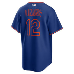 Francisco Lindor New York Mets Nike Alternate Replica Jersey Sale