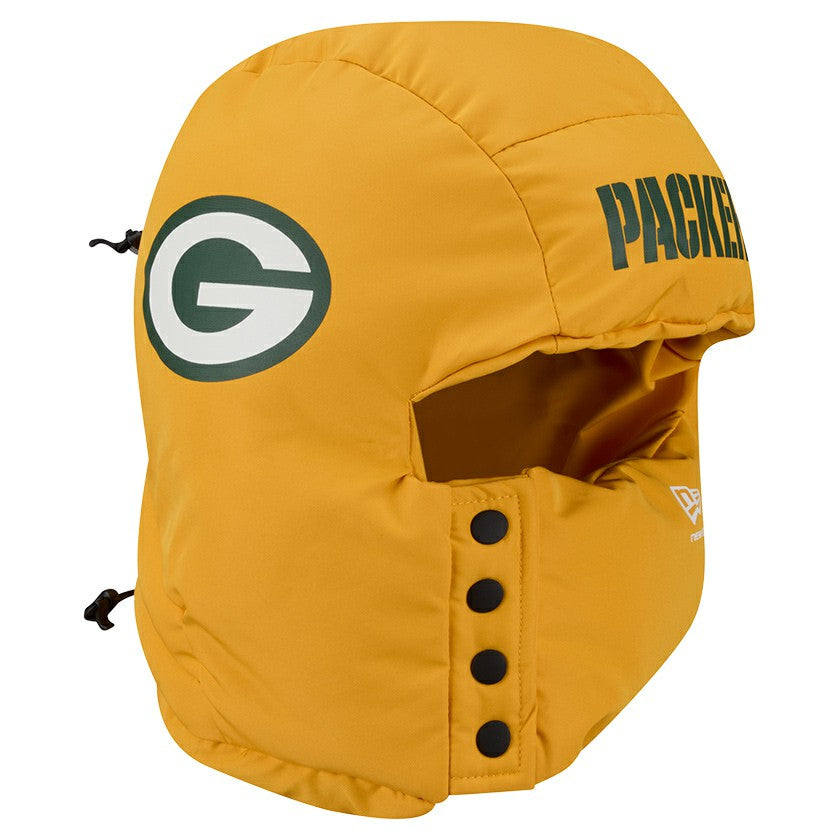 Green Bay Packers New Era Puffer Balaclava Gold - NFL