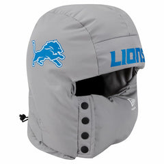 Detroit Lions New Era Puffer Balaclava Gray - NFL