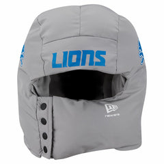 Detroit Lions New Era Puffer Balaclava Gray - NFL